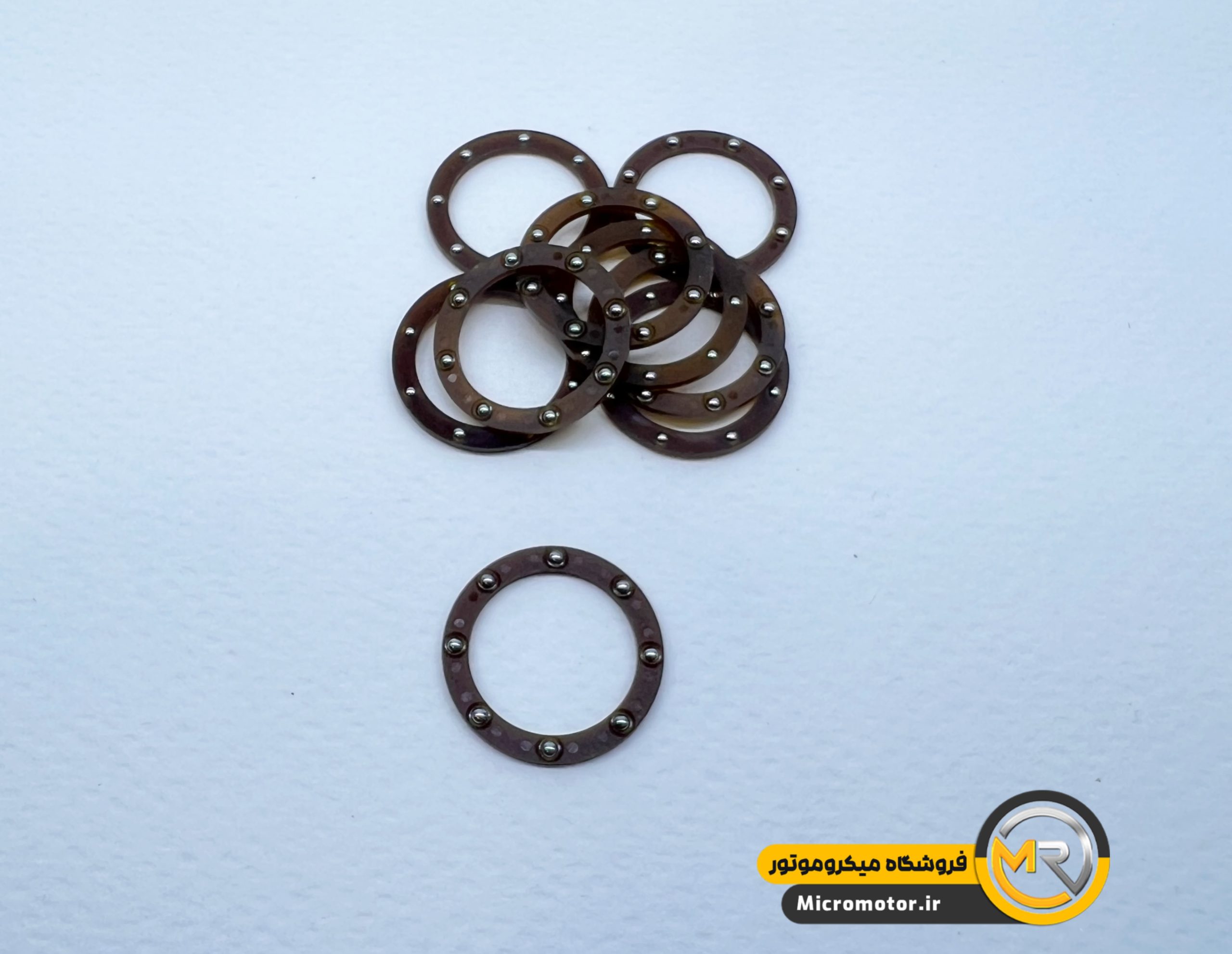 واشر ساچمه‌دار کلاچ میکروموتور (سوهان برقی)
