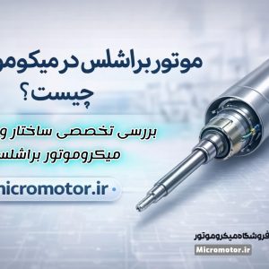 موتور براشلس در میکروموتور