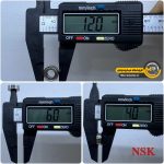 بلبرینگ میکروموتور nsk اورجینال 4*12*6(سوهان برقی)
