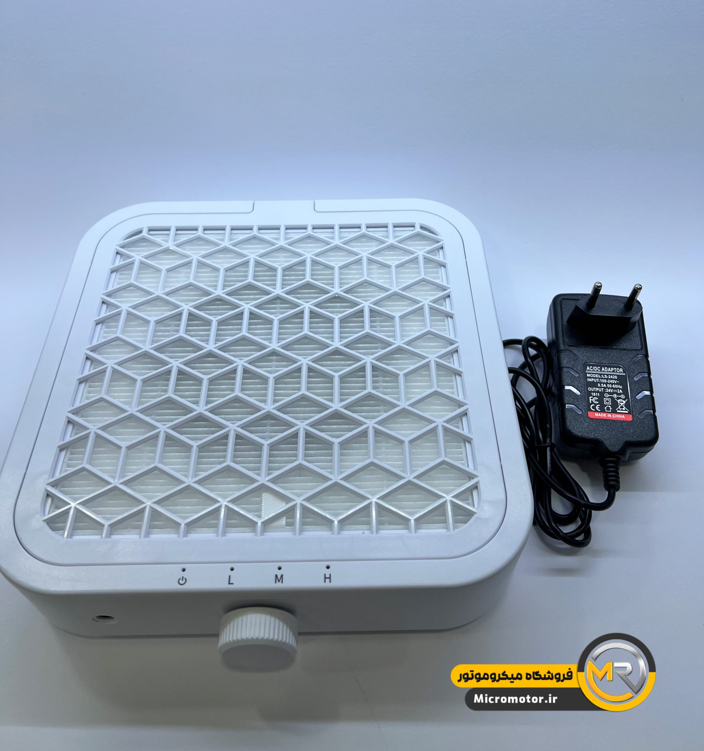 فن زیر دست ناخن (Nail Dust Collector) موتور براشلس